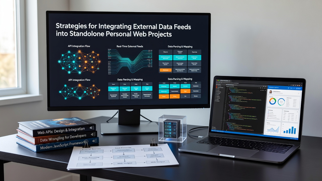 Strategies for Integrating External Data Feeds into Standalone Personal Web Projects